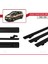 Renault Grand Scenic 3 2009-2016 Arası ile Uyumlu Basıc Model Ara Atkı Tavan Barı Siyah 3 Adet 3