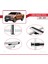 Ford Ranger (P375) 2011-2022 Arası ile Uyumlu Basıc Model Ara Atkı Tavan Barı Gri 2 Adet 4