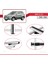 Bmw X5 (E53) 2000-2006 Arası ile Uyumlu Basıc Model Ara Atkı Tavan Barı Gri 3 Adet 4