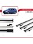 Ford Focus (C170) Sw 1998-2004 Arası ile Uyumlu Basıc Model Ara Atkı Tavan Barı Gri 3 Adet 3