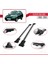 Suzuki Baleno 1995-2002 Arası ile Uyumlu Fly Model Ara Atkı Tavan Barı Gri 2 Adet 3