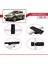 Nissan Murano 2 (Z51) 2008-2014 Arası ile Uyumlu Basıc Model Ara Atkı Tavan Barı Siyah 2 Adet 4