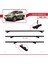 Nissan Murano 2 (Z51) 2008-2014 Arası ile Uyumlu Basıc Model Ara Atkı Tavan Barı Siyah 2 Adet 5