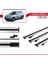 Citroen C-Crosser 2007-2012 Arası ile Uyumlu Basıc Model Ara Atkı Tavan Barı Gri 3 Adet 3