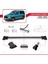 Ford Transit/tourneo Connect 3 2022 ve Sonrası ile Uyumlu Fly Model Ara Atkı Tavan Barı Gri 2 Adet 3