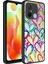 Xiaomi Redmi 12C Kılıf Aynalı Desenli Kamera Korumalı Parlak Mbtm Mirror Kapak-Kalp 1