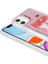 Apple iPhone 11 Kılıf Kabartma Figürlü Parlak Mbtm Minimini Silikon Kapak-Pembe 5