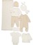 Organik Süprem Double Zıbın Set 10LU (Organıc My Mushroom) Z982 Bej 0-3M/62CM 1