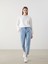 Yeni Sezon Beli Lastikli Carrot Fit Kadin Jean Pantolon - S5H747Z8 1