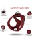 Air-mesh Harness Köpek Göğüs Tasması Bordo 9