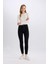 Yeni Sezon Jegging Yüksek Bel Bilek Boy Dar Paça Basic Düz Jean Pantolon 4