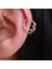 14 Ayar Altın Iç Içe Kıvrımlı Halka Tragus Piercing 2