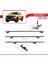 Ford Ranger (P703) 2022-2024 Arası ile Uyumlu Basıc Model Ara Atkı Tavan Barı Gri 2 Adet 4