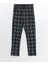 Yeni Sezon Standart Kalip Ekose Erkek Pijama Alt - S50017Z8 5