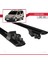 Citroen Nemo 3 (225) 2007-2017 Arası ile Uyumlu Hook Model Ara Atkı Tavan Barı Siyah 2 Adet 5