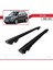 Kia Soul (Am) 2009-2013 Arası ile Uyumlu Hook Model Ara Atkı Tavan Barı Siyah 2 Adet 4