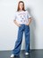 Kız Çocuk Oversize Köpek Baskılı Tasarım T-Shirt 2