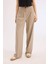 Yeni Sezon Standart Boy Kumaş Palazzo Pantolon Wide Leg Geniş Bol Paça Basic Düz Yüksek Bel 1