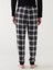 Yeni Sezon Standart Kalip Ekose Erkek Pijama Alt - S57589Z8 4