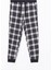 Yeni Sezon Standart Kalip Ekose Erkek Pijama Alt - S57589Z8 5