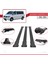 Volkswagen T6 Transporter 2015-2024 Arası ile Uyumlu Fly Model Ara Atkı Tavan Barı Siyah 3 Adet 5
