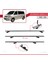 Volkswagen T5 Caravelle 2003-2015 Arası ile Uyumlu Basıc Model Ara Atkı Tavan Barı Gri 3 Adet 5