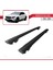 Mercedes Gla Class (X156) 2014-2019 Arası ile Uyumlu Hook Model Ara Atkı Tavan Barı Siyah 2 Adet 4