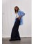 Yeni Sezon Wide Leg Yüksek Bel Standart Boy Kumaş Pantolon 3