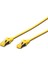 Cat 6A Sftp/pımf (Pairs In Metal Foil) Patch Kablosu, Lszh, 3 Metre, Awg 26, Sarı Renk 1