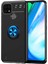 Realme C21 Kılıf Mbtm Ravel Silikon Kapak-Siyah-Mavi 1