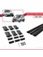 Ford Transit/tourneo Courier Pre-Facelift 2014-2017 Arası ile Uyumlu Fly Model Ara Atkı Tavan Barı Siyah 3 Adet 5