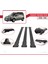Peugeot Partner 2 Tepee 2008-2018 Arası ile Uyumlu Fly Model Ara Atkı Tavan Barı Siyah 3 Adet 5