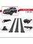 Nissan X-Trail 3 (T32) 2014-2021 Arası ile Uyumlu Fly Model Ara Atkı Tavan Barı Siyah 3 Adet 4