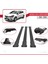 Renault Clio 4 St 2013-2020 Arası ile Uyumlu Fly Model Ara Atkı Tavan Barı Siyah 3 Adet 4