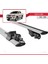 Isuzu D-Max 2 (RT50) 2012-2019 Arası ile Uyumlu Hook Model Ara Atkı Tavan Barı Gri 2 Adet 5
