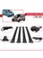 Ford Transit/tourneo Courier Post-Facelift 2018-2022 Arası ile Uyumlu Fly Model Ara Atkı Tavan Barı Siyah 4 Adet 4