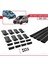 Ford Transit/tourneo Courier Post-Facelift 2018-2022 Arası ile Uyumlu Fly Model Ara Atkı Tavan Barı Siyah 4 Adet 5