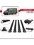 Citroen Jumper 2 2007 ve Sonrası ile Uyumlu Fly Model Ara Atkı Tavan Barı Siyah 4 Adet 4