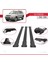 Kia Sportage 2 (Je) 2004-2009 Arası ile Uyumlu Fly Model Ara Atkı Tavan Barı Siyah 3 Adet 4