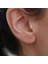 14 Ayar Altın Taşlı Hilal Tragus Piercing 3