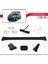 Citroen Berlingo 2 (B9) 2008-2018 Arası ile Uyumlu Fly Model Ara Atkı Tavan Barı Siyah 2 Adet 4