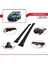 Citroen Berlingo 2 (B9) 2008-2018 Arası ile Uyumlu Fly Model Ara Atkı Tavan Barı Siyah 2 Adet 5