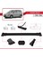 Hyundai Trajet 2000-2008 Arası ile Uyumlu Fly Model Ara Atkı Tavan Barı Siyah 2 Adet 3