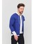 Erkek Slim Fit Dar Kalıp Kapüşonlu Detaylı Kot Gömlek 2