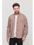 Slim Fit Erkek Vizon Kot Gömlek 5