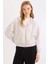 Yeni Sezon Coool Standart Fit Kapüşonlu Basic Düz Kanguru Cepli Fermuarlı Sweatshirt 1