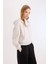 Yeni Sezon Coool Standart Fit Kapüşonlu Basic Düz Kanguru Cepli Fermuarlı Sweatshirt 4