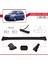 Hyundai Matrix (Fc) 2001-2010 Arası ile Uyumlu Fly Model Ara Atkı Tavan Barı Siyah 2 Adet 3