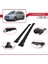Kia Carnival 2 (Vq) 2006-2014 Arası ile Uyumlu Fly Model Ara Atkı Tavan Barı Siyah 2 Adet 4