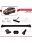 Renault Grand Scenic 3 2009-2016 Arası ile Uyumlu Fly Model Ara Atkı Tavan Barı Siyah 3 Adet 3